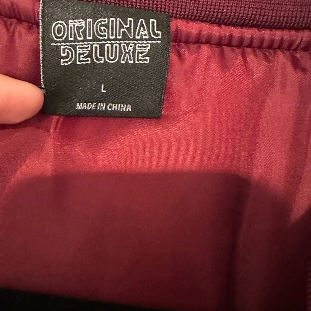 Oversized Unisex Bomber Jacket - Picture 4 of 5